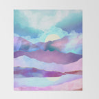 Opal Mountains Throw Blanket Gallery Image 2