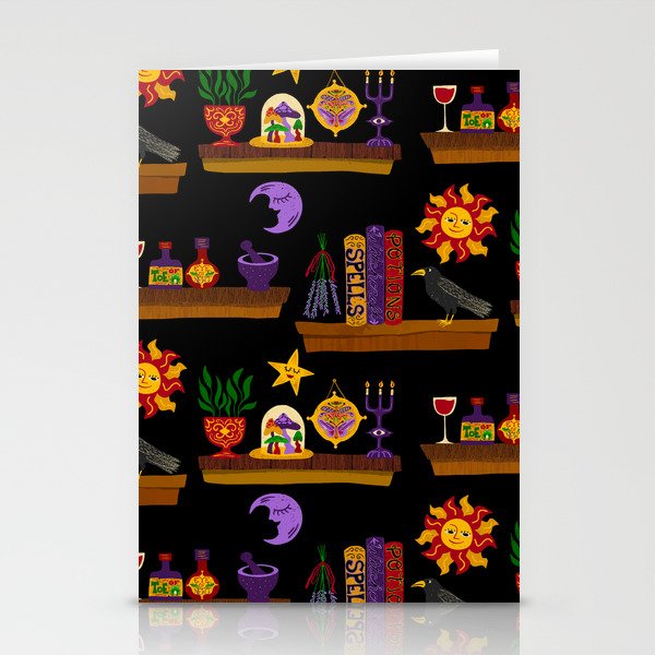 Witches Cabinet Stationery Card Gallery Image 2