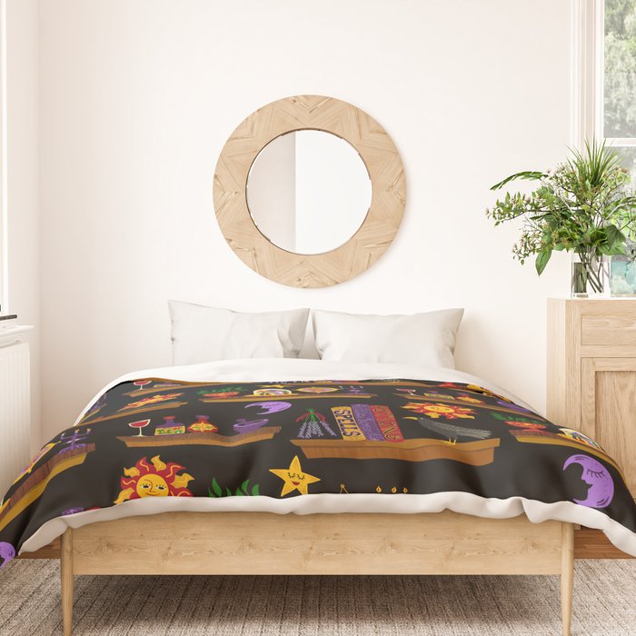 Witches Cabinet Duvet Cover Gallery Image 3