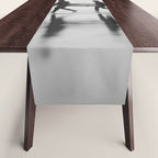 Surf Shadows - Monochrome Ocean Photography Table Runner Gallery Image 1
