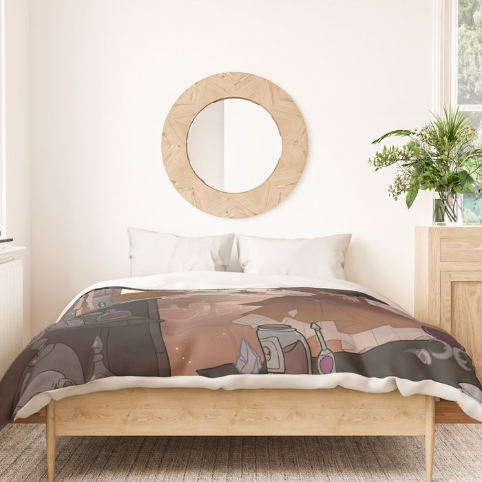 Apothecary Witch Duvet Cover Gallery Image 3