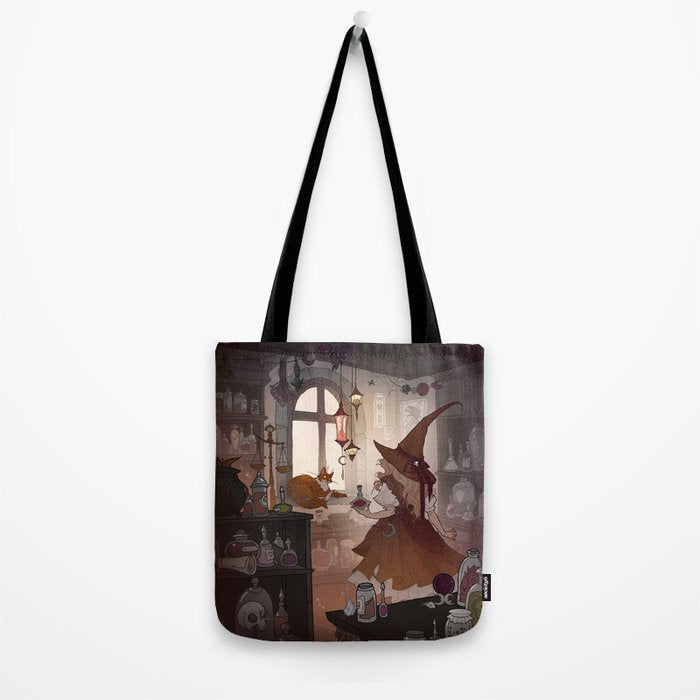 Apothecary Witch Tote Bag Gallery Image 2