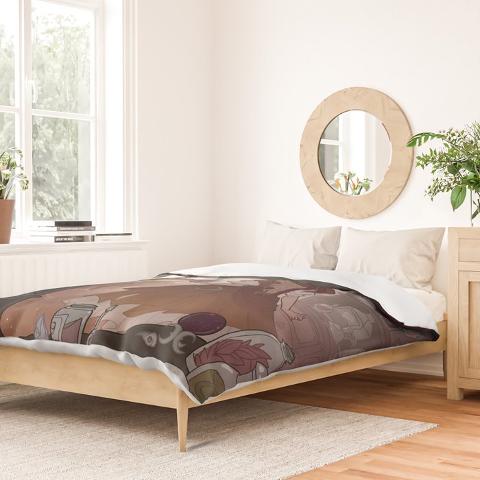 Apothecary Witch Duvet Cover Gallery Image 2