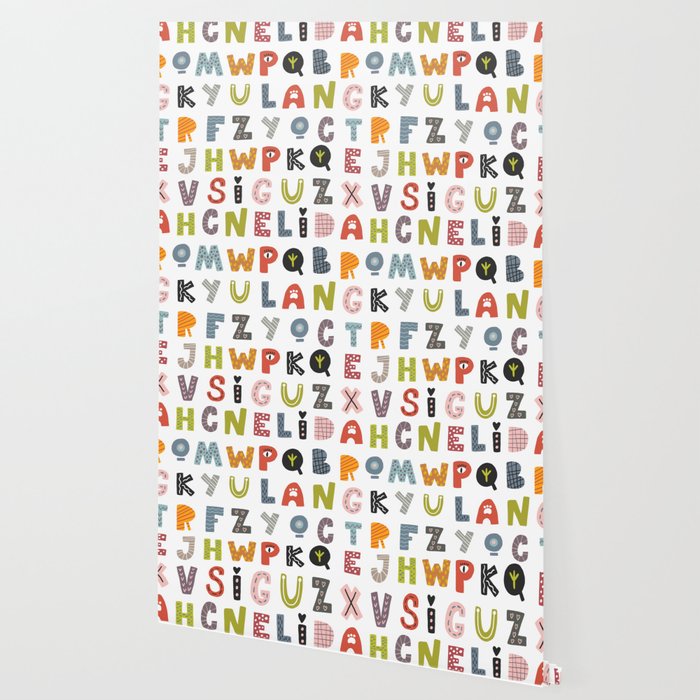 Decorative Alphabet Wallpaper Gallery Image 2