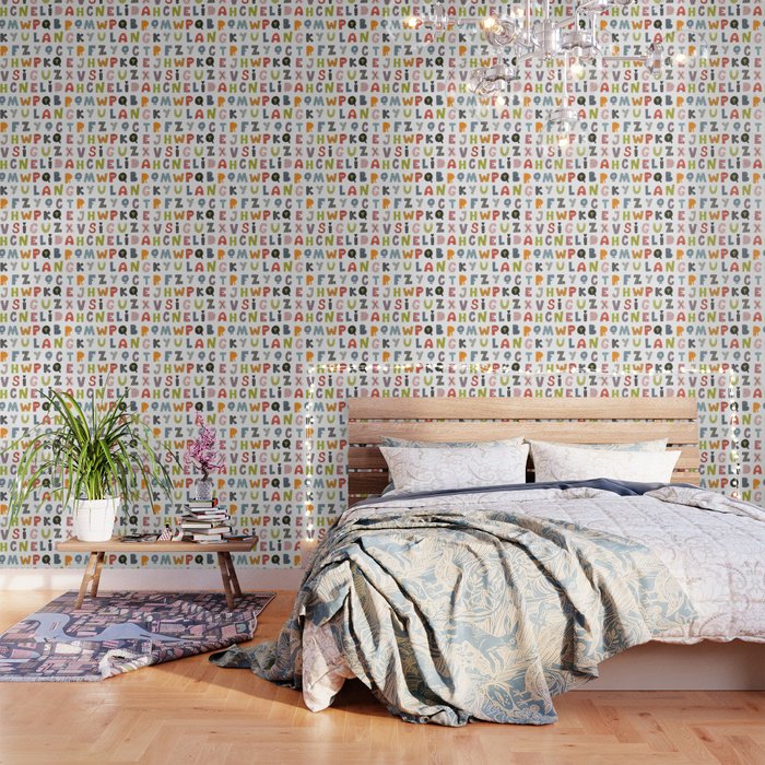 Decorative Alphabet Wallpaper Gallery Image 3