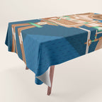 Cine Blue Lens Tablecloth Gallery Image 1