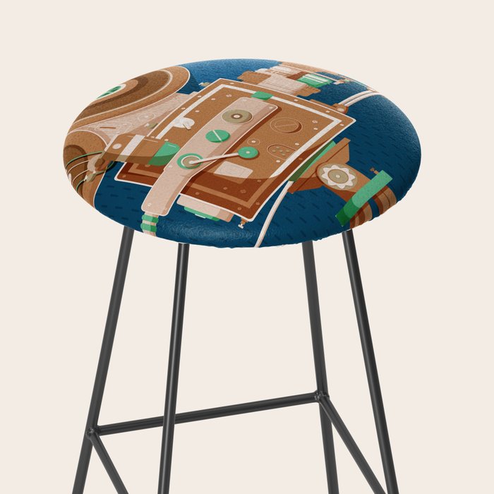 Cine Blue Lens Stool Gallery Image 2
