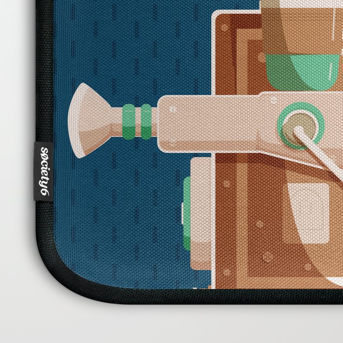 Cine Blue Lens Laptop Sleeve Gallery Image 3