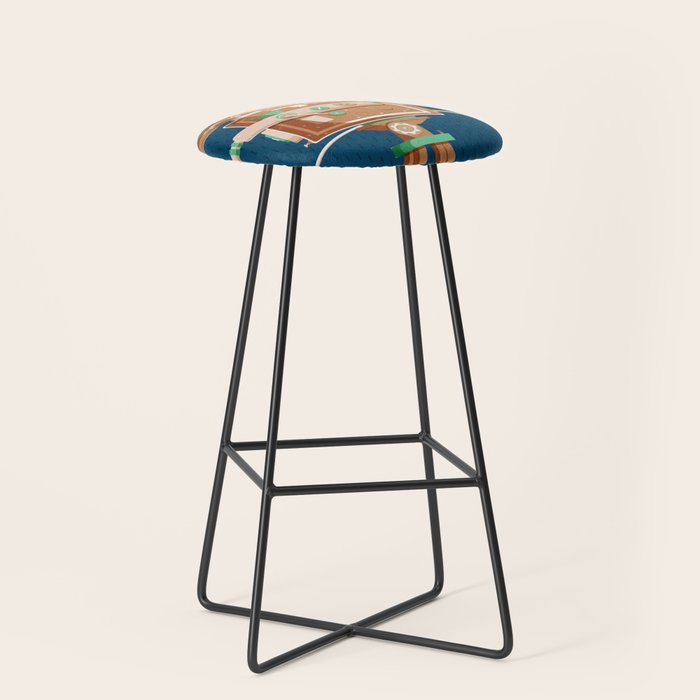 Cine Blue Lens Stool Gallery Image 1