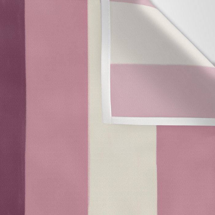 Bold Burgundy and Pink Striped Pattern Wall Tapestry Gallery Image 3