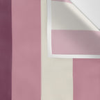 Bold Burgundy and Pink Striped Pattern Wall Tapestry Gallery Image 3