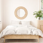 Line Faces 01  Duvet Cover Gallery Image 3