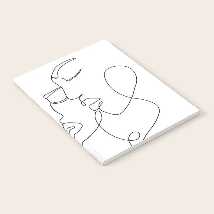 Line Faces 01  Notebook Gallery Image 1