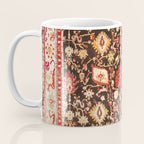 Antique Indian Agra Rug Print Coffee Mug Gallery Image 3