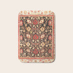 Antique Indian Agra Rug Print Bath Mat Gallery Image 1