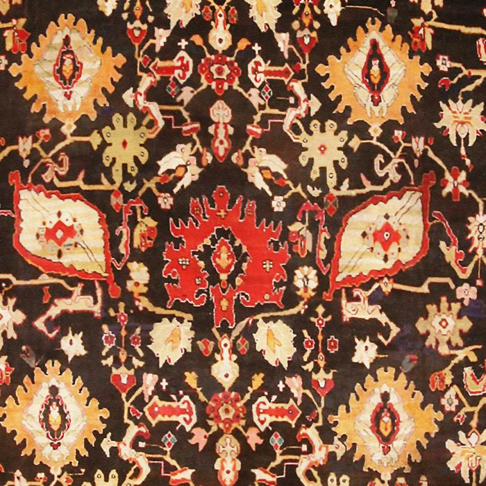 Antique Indian Agra Rug Print Coffee Mug Gallery Image 2