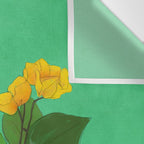 Branches Blooming Green Wall Tapestry Gallery Image 3