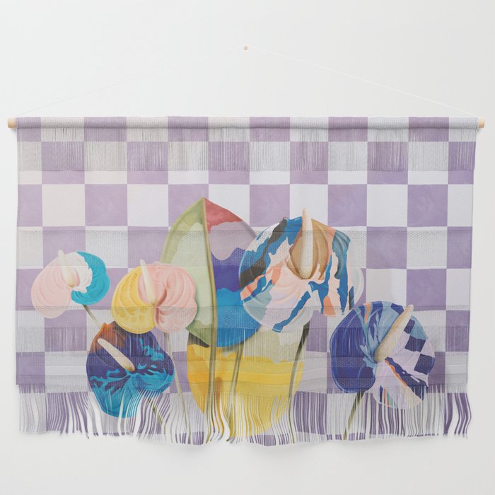 Modern artistic flowery tropical II Wall Hanging Gallery Image 1