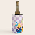 Modern artistic flowery tropical II Wine Chiller Gallery Image 2