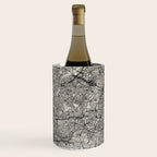 Paris Map - Black&White City Maps Wine Chiller Gallery Image 2