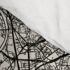 Paris Map - Black&White City Maps Comforter Gallery Image 4
