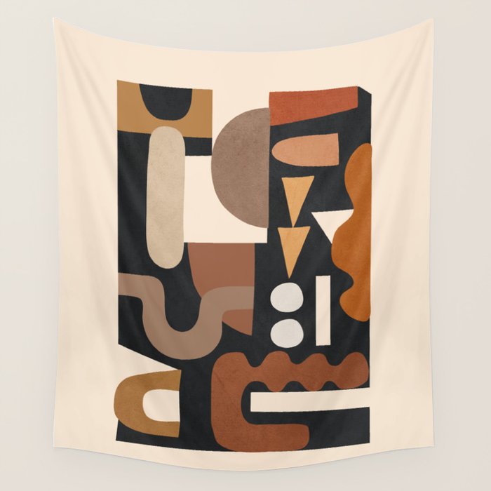 Modern Abstract Art 44 Wall Tapestry Gallery Image 4