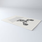 Vintage Moose in Bathtub Rug Gallery Image 3