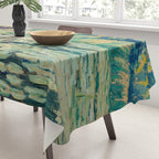 Landscape with lily pond Tablecloth Gallery Image 3