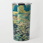 Landscape with lily pond Travel Mug Gallery Image 1