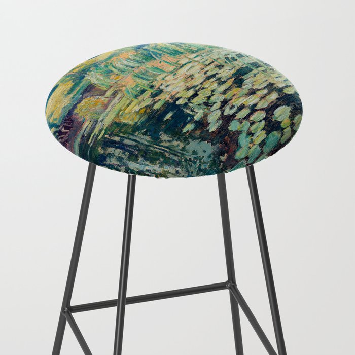 Landscape with lily pond Stool Gallery Image 2