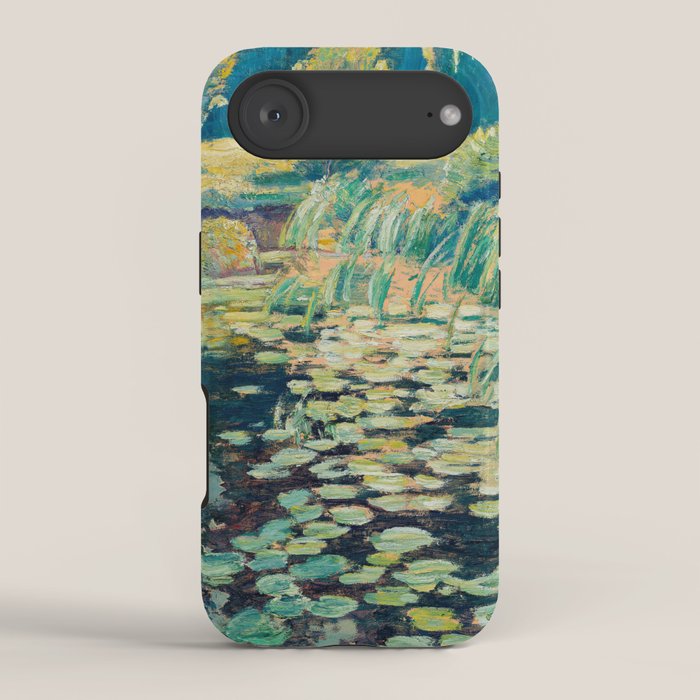 Landscape with lily pond iPhone Case Gallery Image 2