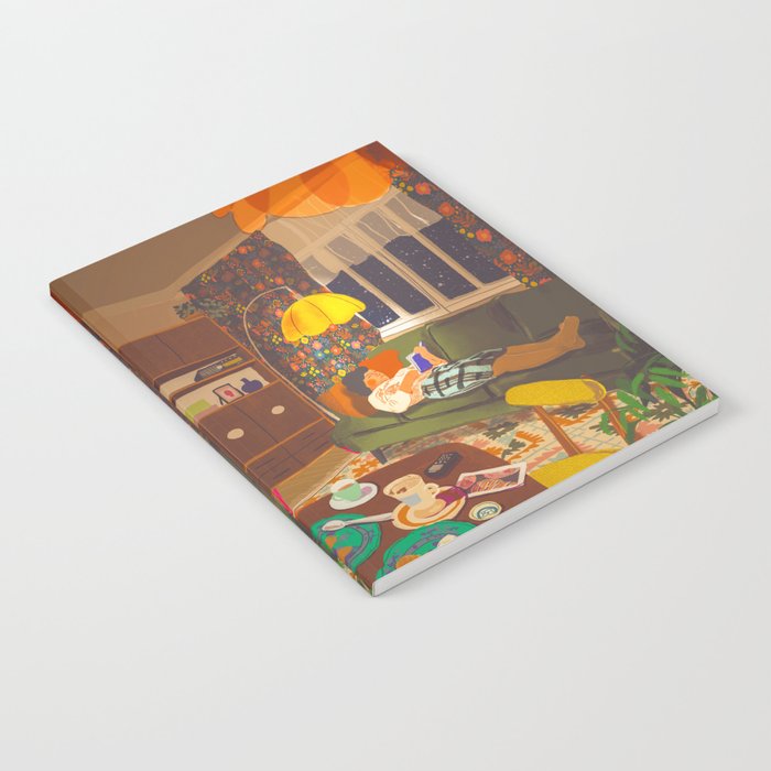 Evening book reader Notebook Gallery Image 2