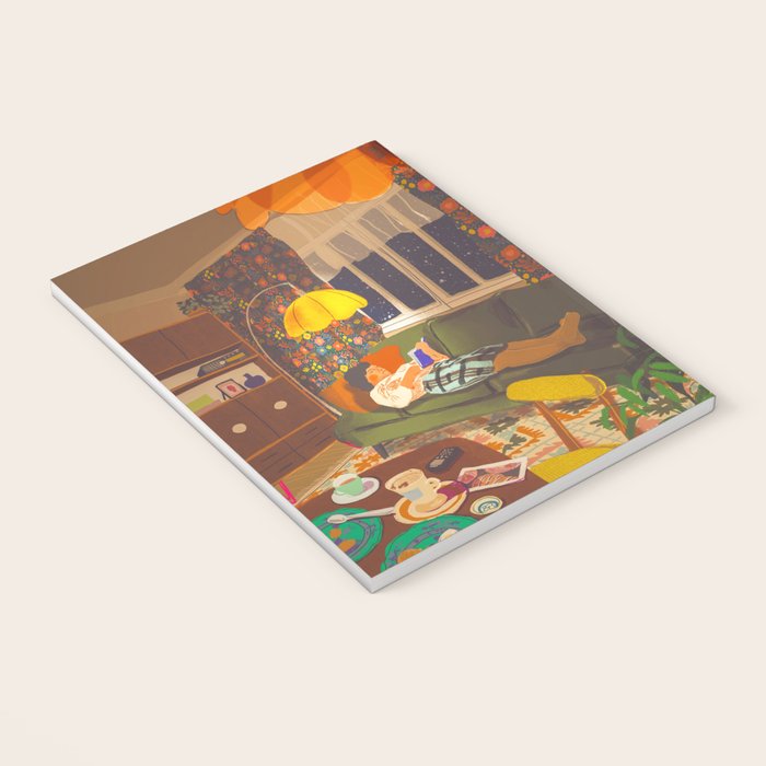 Evening book reader Notebook Gallery Image 3