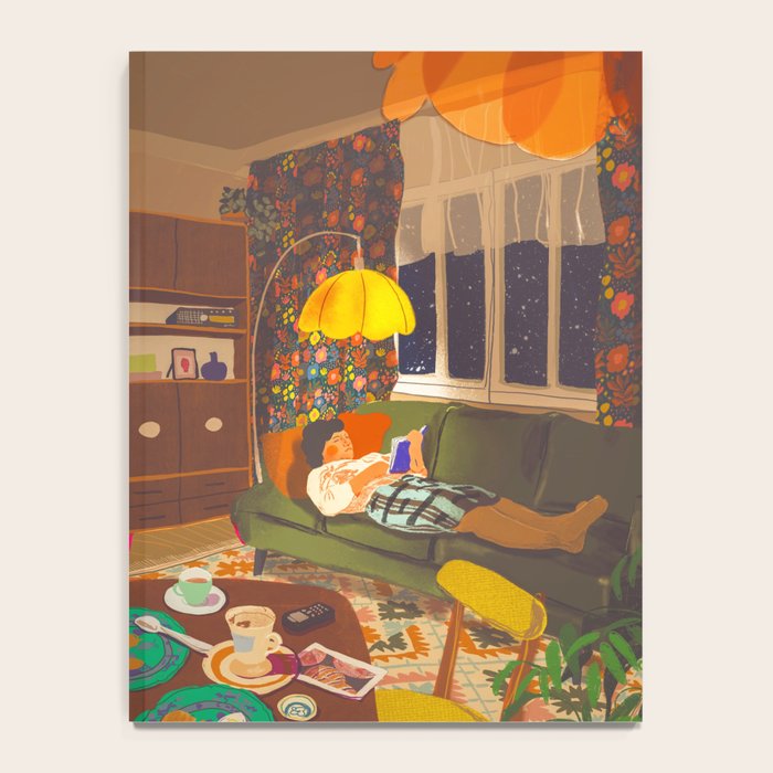 Evening book reader Notebook Gallery Image 4