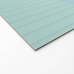 Color Block Line Abstract III Coastal Beachy Welcome Mat Gallery Image 2