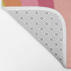Smile - 70s Retro Sun Rainbow  Bath Mat Gallery Image 2