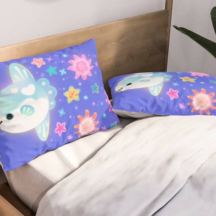 Sun and star Pillow Sham Gallery Image 2