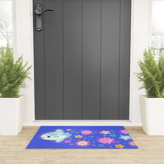 Sun and star Welcome Mat Gallery Image 3