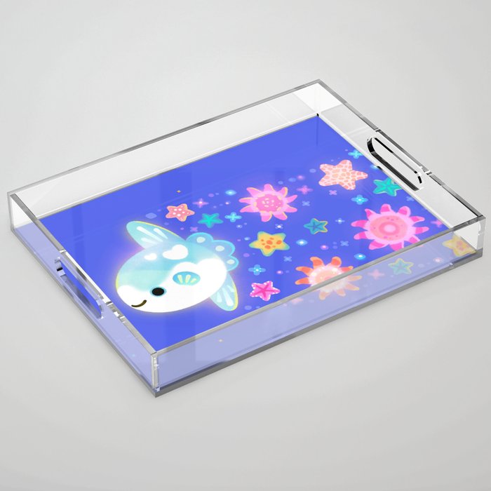 Sun and star Acrylic Tray Gallery Image 1