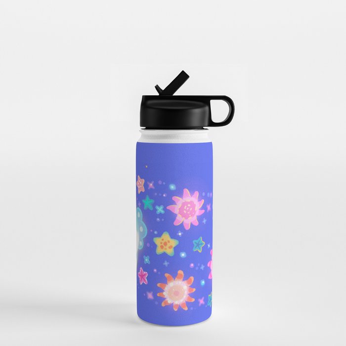 Sun and star Water Bottle Gallery Image 1