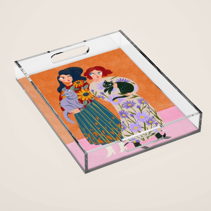 Autumn of Remembrance Acrylic Tray Gallery Image 1