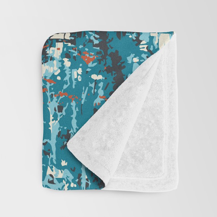 Park City Vintage Ski Poster Throw Blanket Gallery Image 3