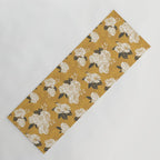 Glam Florals - Gold Yoga Mat Gallery Image 1
