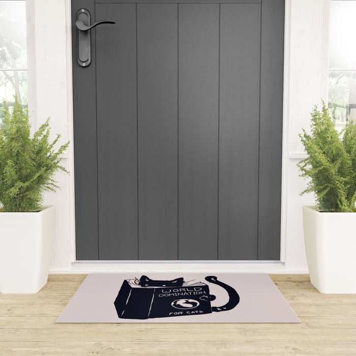 World Domination For Cats Welcome Mat Gallery Image 3