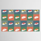 Sushi Cat 2x2 Tablecloth Gallery Image 2
