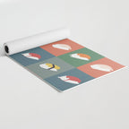 Sushi Cat 2x2 Yoga Mat Gallery Image 2
