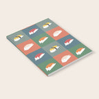 Sushi Cat 2x2 Notebook Gallery Image 2