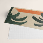 Mediterranean Villa with Lush Garden Vintage Architecture Wrapping Paper Gallery Image 2
