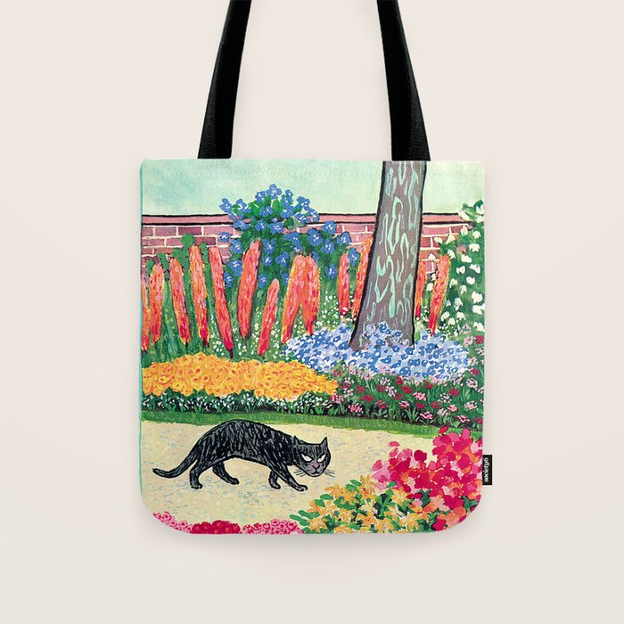 The New Yorker - Black Cat Tote Bag Gallery Image 1