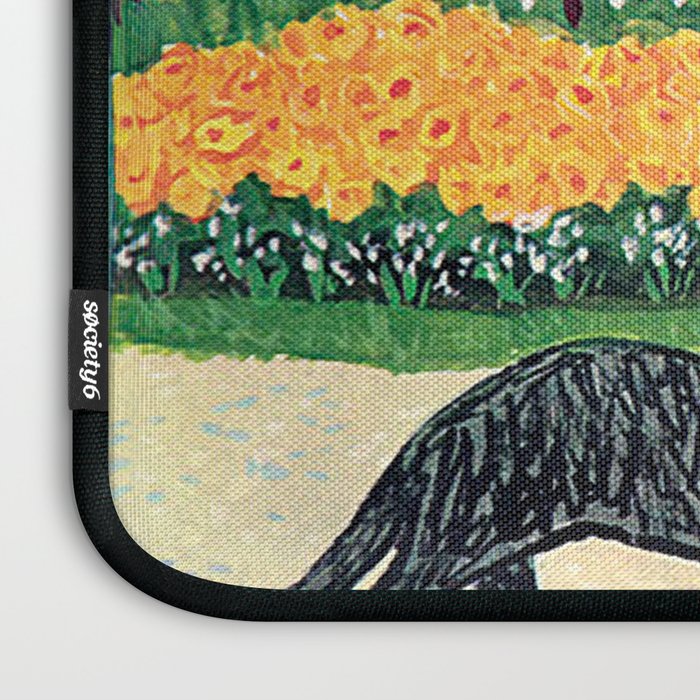 The New Yorker - Black Cat Laptop Sleeve Gallery Image 3